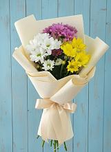 Букет цветов из:  Хризантемы в Питкяранте