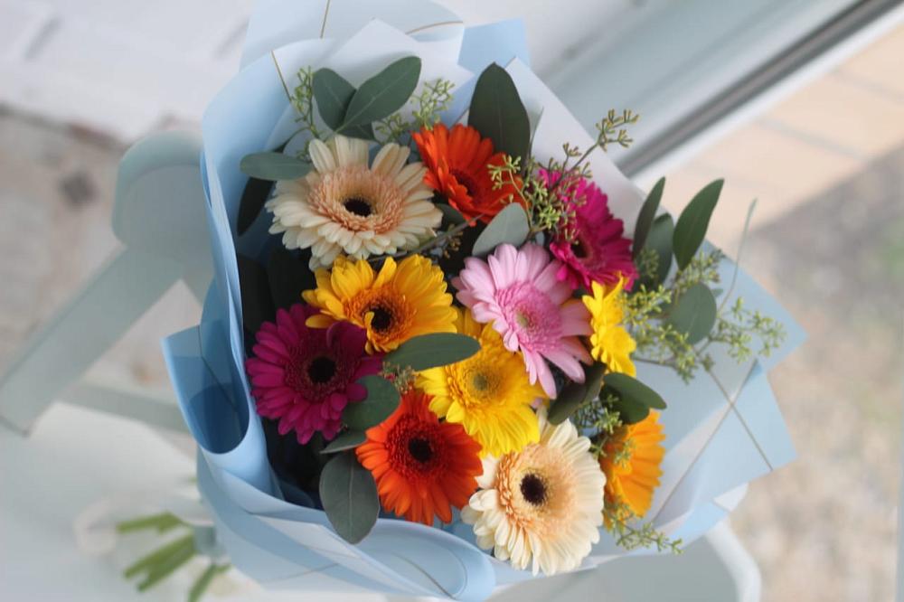 Букет цветов из: Герберы в Питкяранте