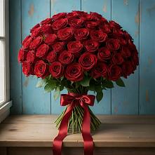 Букет Красные розы Блэк Меджик в Питкяранте