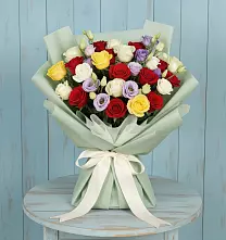 Букет цветов из:  Розы в Питкяранте