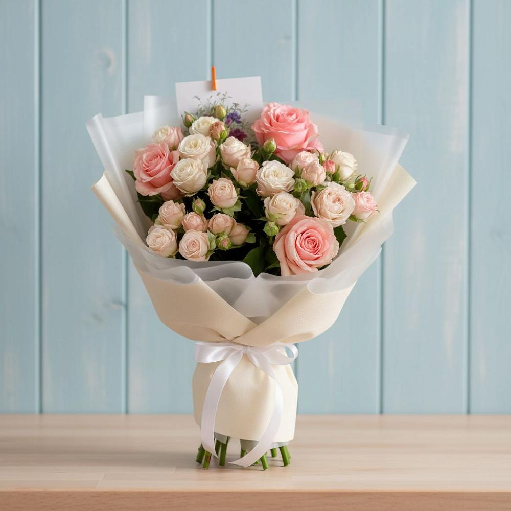 Букет цветов из: Розы в Питкяранте