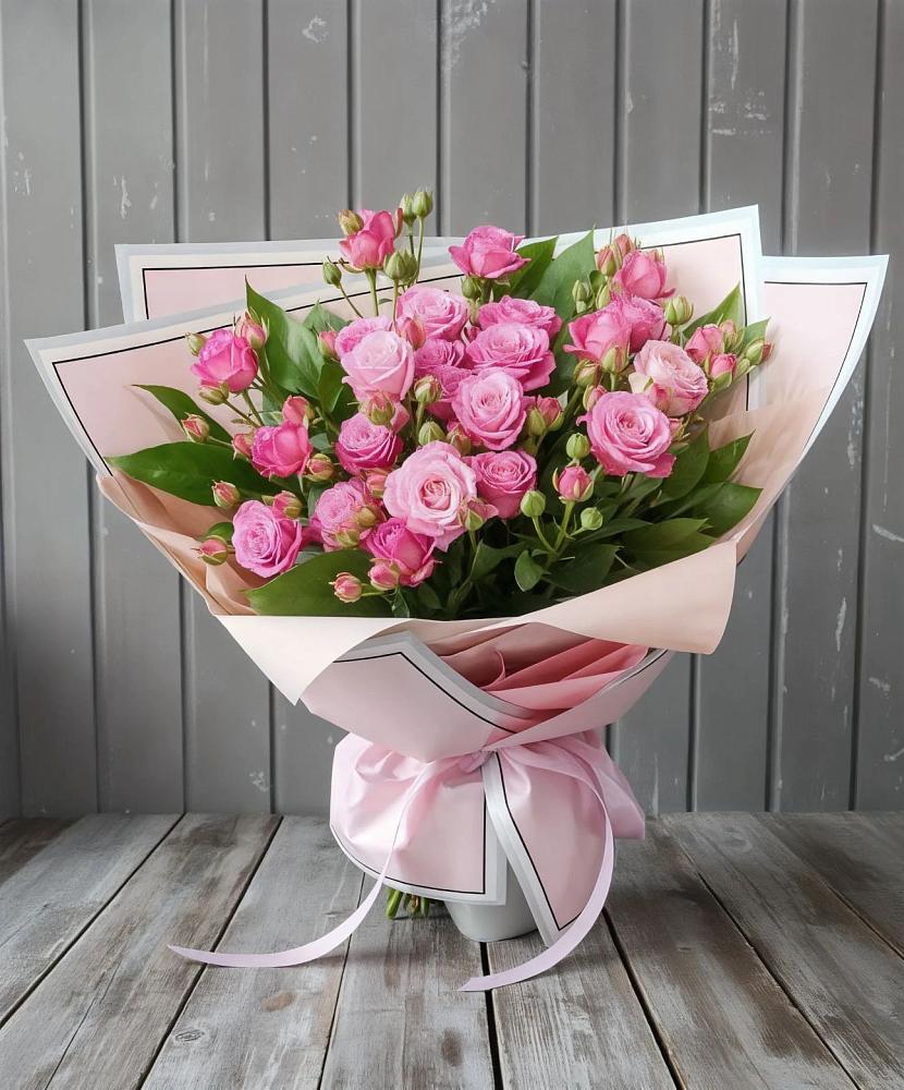 Букет Розовый кустик в Питкяранте