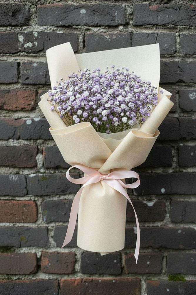 Букет цветов из: Гипсофила в Питкяранте