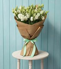 Букет цветов из:  Лизиантусы в Питкяранте