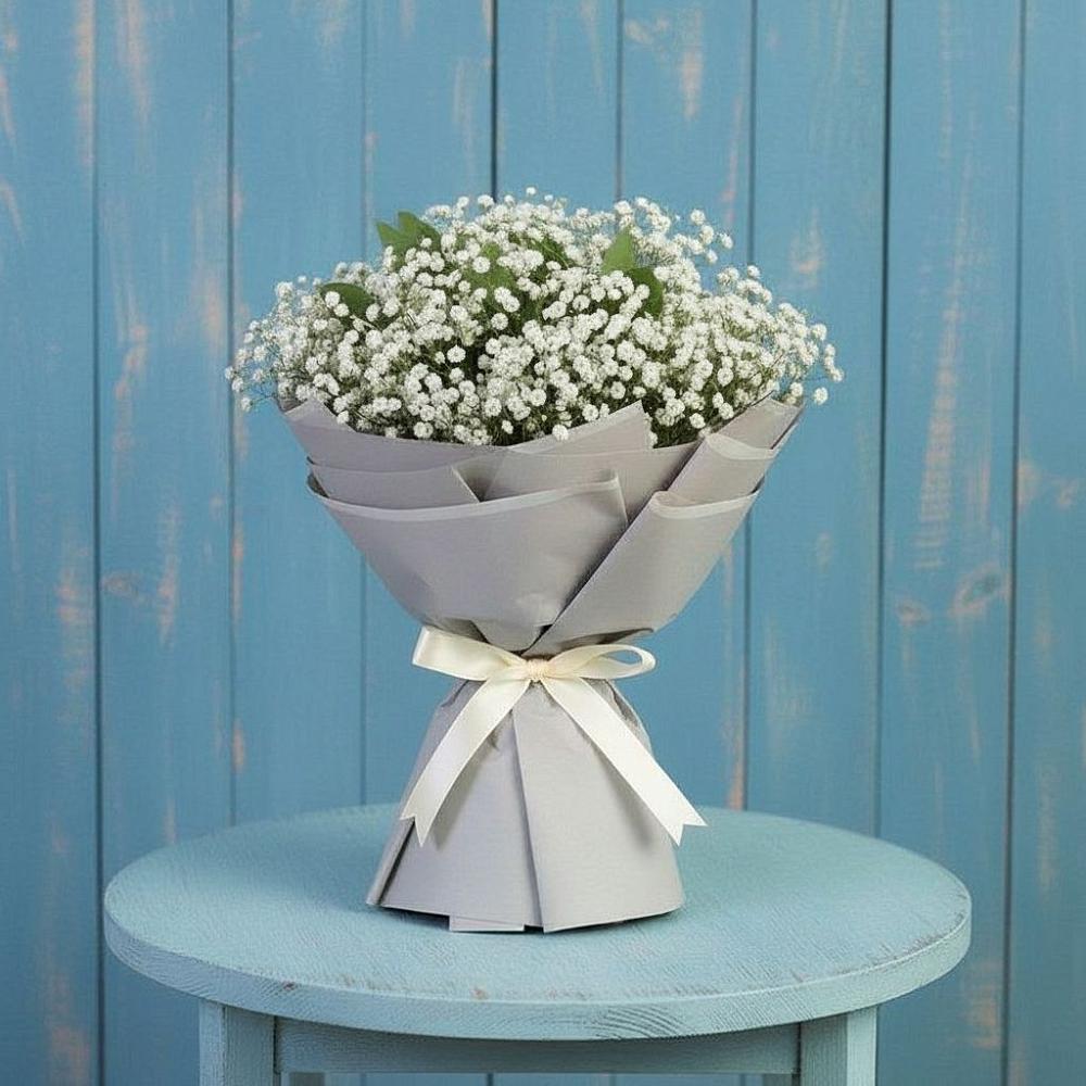 Букет цветов из: Гипсофила в Питкяранте