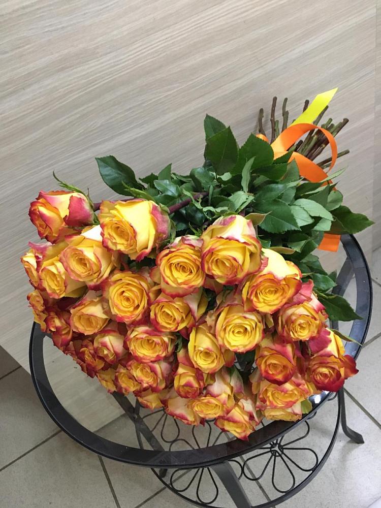 Букет Желтые розы в Питкяранте