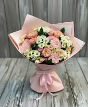 Букет цветов из:  Гвоздики, Розы и Хризантемы #REPLACE_PRED# Питкяранте