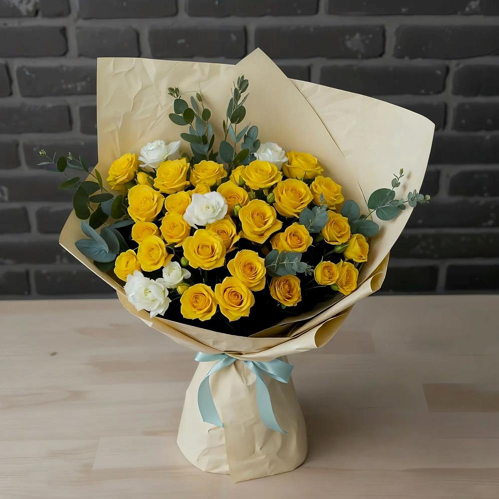 Букет цветов из: Розы в Питкяранте