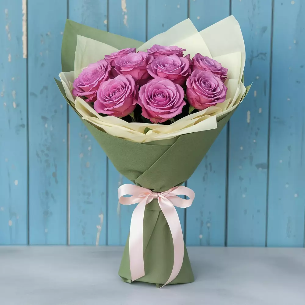 Букет Розы Фёрст Леди в Питкяранте