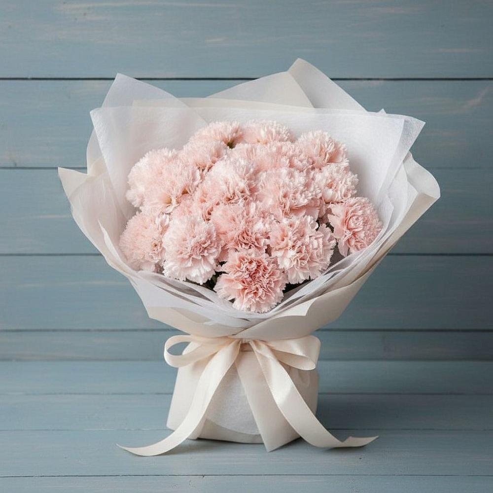 Букет цветов из: Гвоздики в Питкяранте