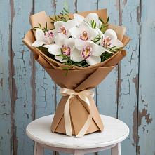 Букет цветов из:  Орхидеи и Розы #REPLACE_PRED# Питкяранте